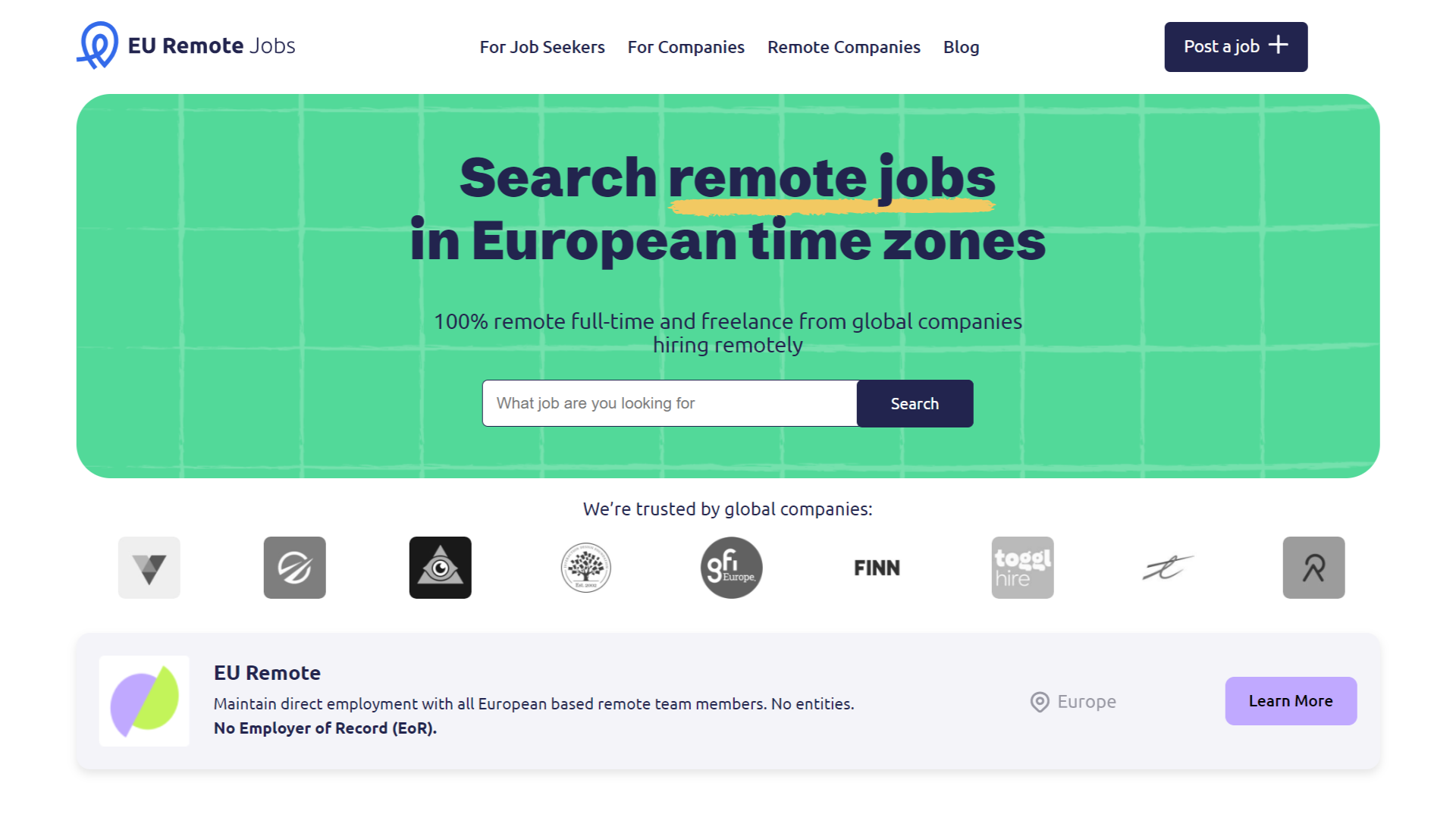 Euremotejobs